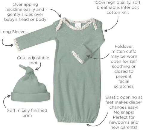 Softest Cotton Pajama Gown
