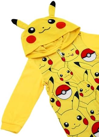 Pokemon Pikachu Onesie Pajamas for Kids