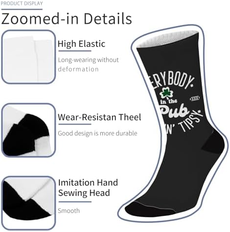 Irish Ireland Mens Duty Socks St Patricks Day February