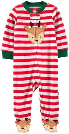 Carters Just One You Christmas Sleep Play with Reindeer US Age 0 Months