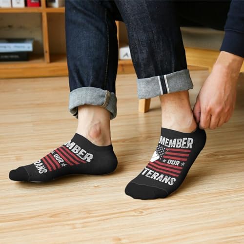 Remember Our Veterans Mens Dress Socks - Unique Veterans Day for Men