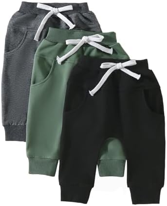 Pivanzore 3-Pack Toddler sweatpants