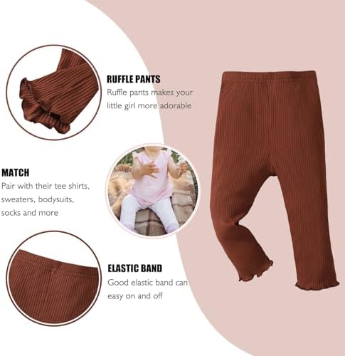 SOBOWO Baby Girl Leggings Pants Toddler Classy Fall Essentials