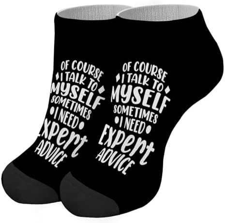 Funny Comfortable Boys Socks with Repeating Humor Designs