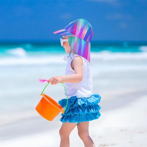 baby girl boy sun hat 2-4t bright highlights glinting
