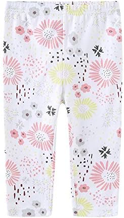 Kiddiezoom Adorable Solid Cotton Pants for Baby Girls