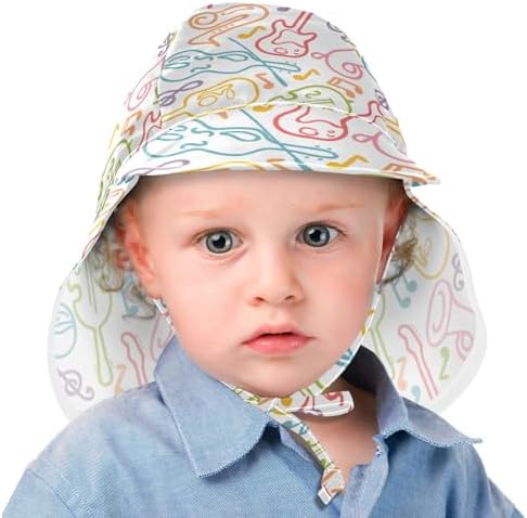 Perfect Summer Look Adjustable Baby Toddler Sun Hat UV Protection