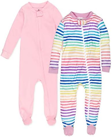 HonestBaby Organic Pjs for Baby Girls
