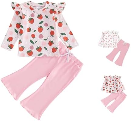 Toddler Fall Outfit Set for Baby Girls