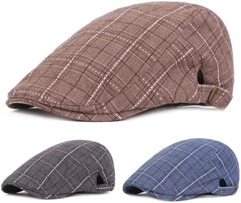 Mens Soft Suede Newsboy Cap