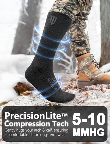 Alpaca Wool Thermal Socks for Hunting