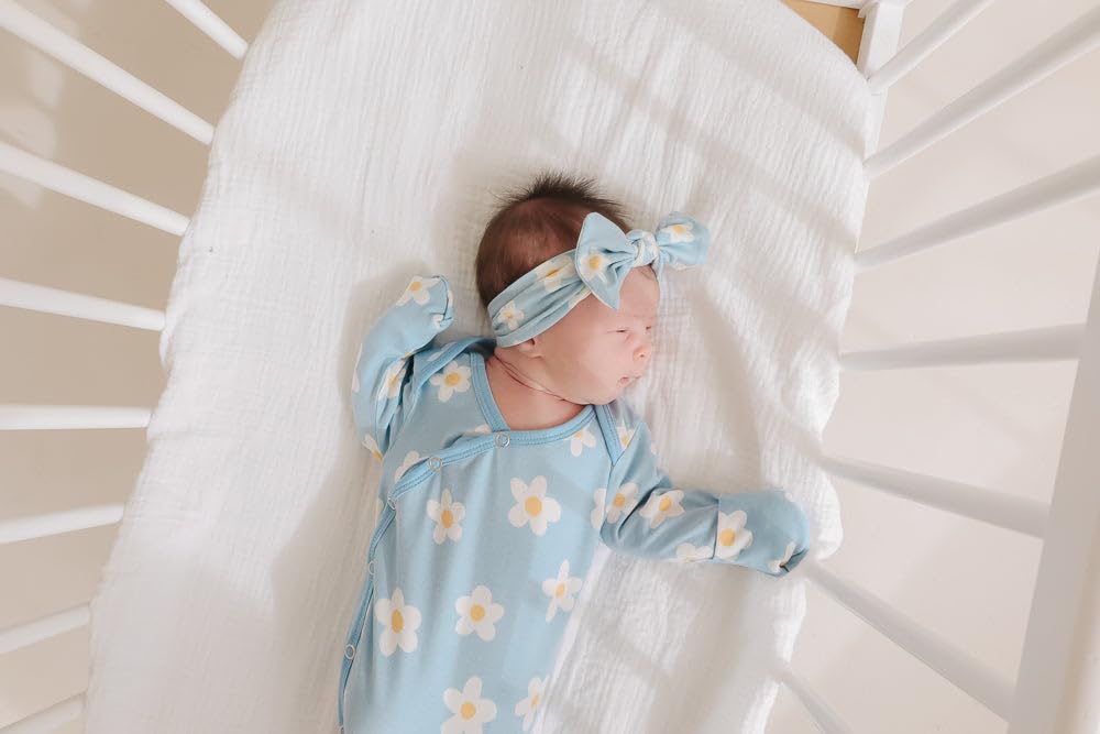 Copper Pearl Baby Gown - Soft Thermal Newborn Robe