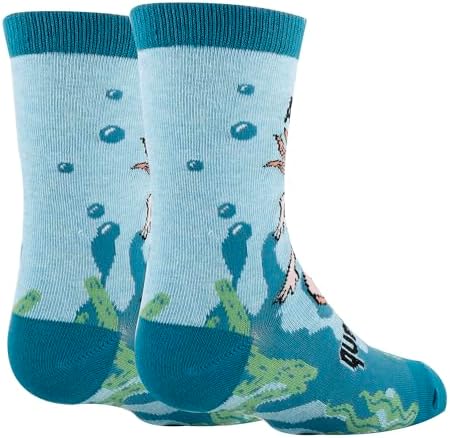 OohYeah Kids Novelty Cute Axolotl Socks