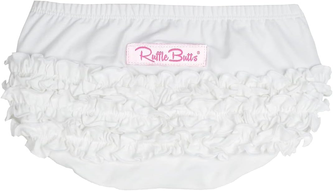 RuffleButts Verified BabyToddler Girls Knit Bloomers - Soft comfy and perfect for smiles
