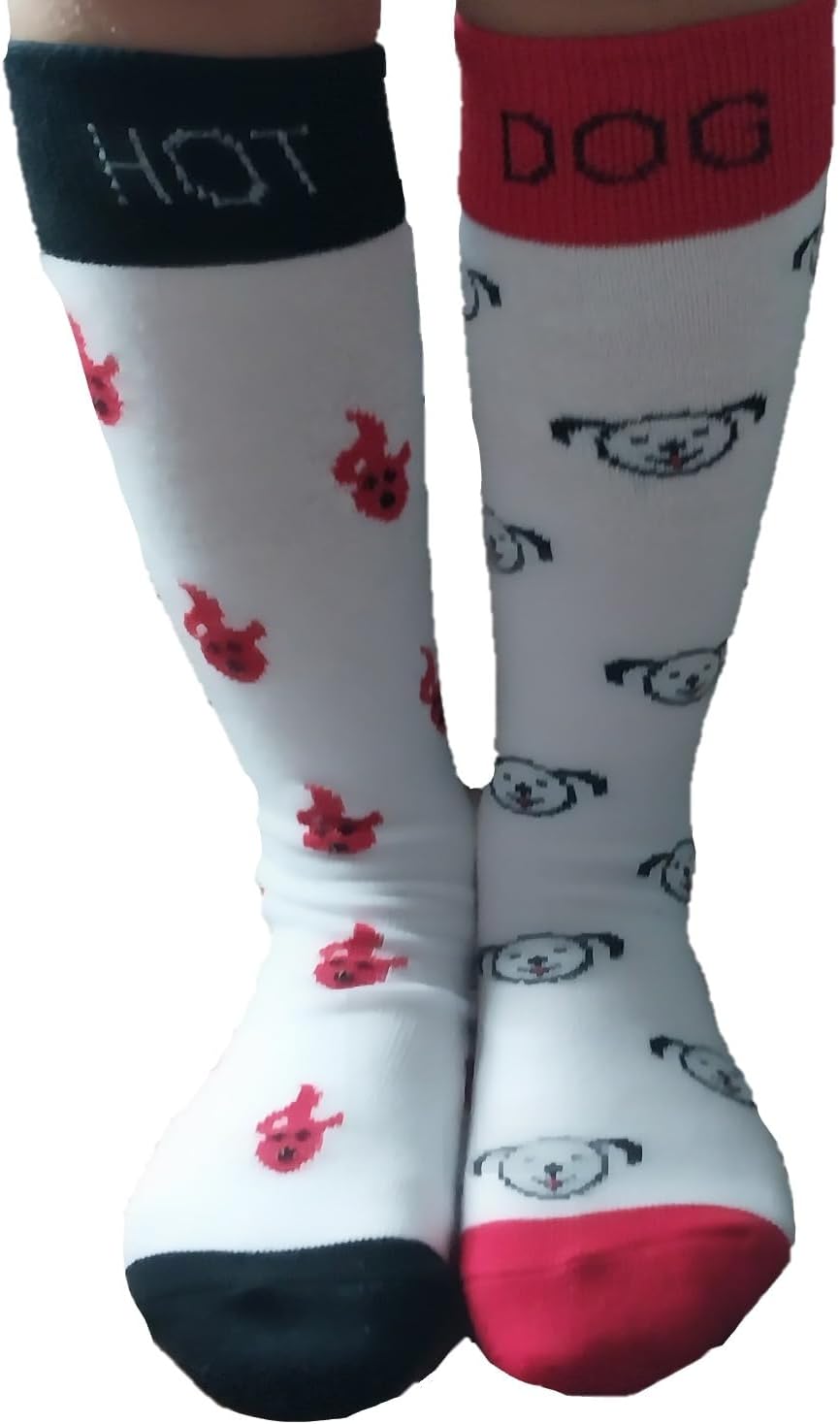Mixin Itup Knee High Compound Word Socks for Girls