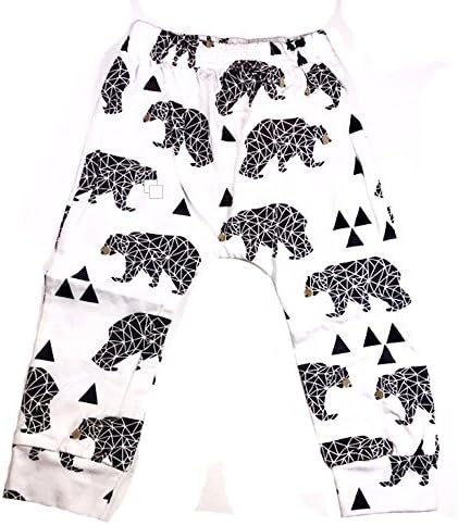American Ink Baby Bear Print Harem Pants