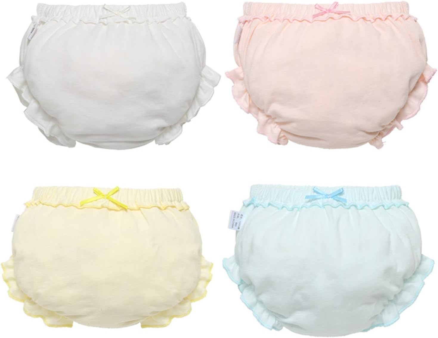 Baby Bloomers with Ruffle Briefs for Toddler Girls