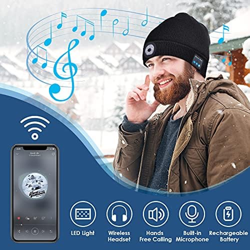 Premium Sound Bluetooth Beanie Hat for Men