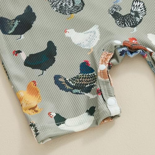 Cute Country Baby Romper
