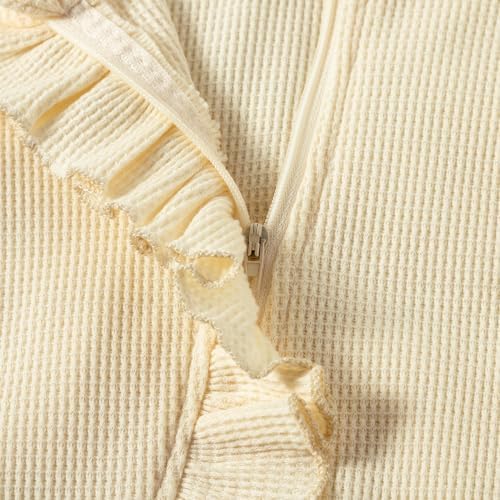 Cute Zipper Pajamas for Baby Girls