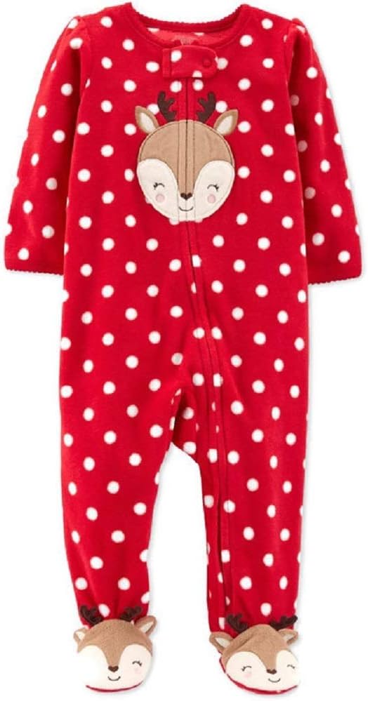 Long Sleeve Sleep N Play Reindeer Minimalist