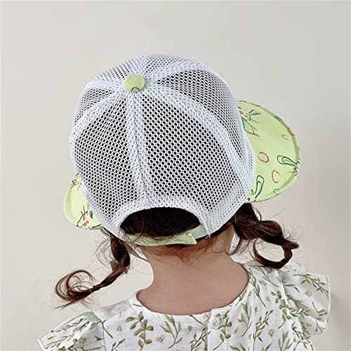 Adjustable Rabbit Print Baby Sun Hat