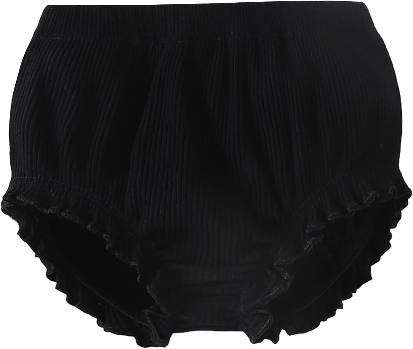 3-Pack Summer Comfortable Baby Girl Bloomers with Ruffle Design