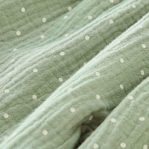 Long-Fitting polka-dot Cotton Pants