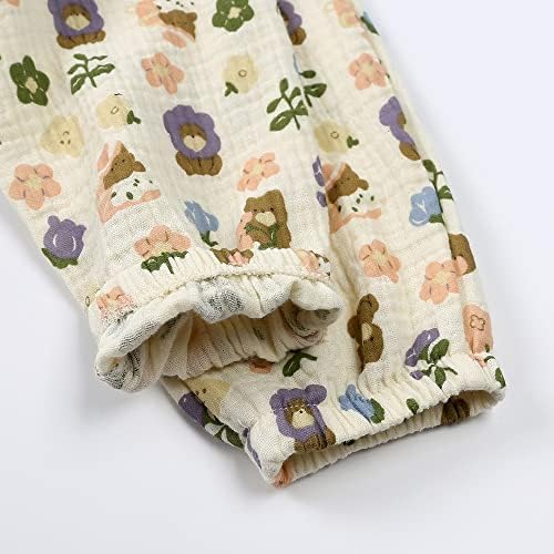 GFQLONG Toddler Girls 3-Piece Harem Pants