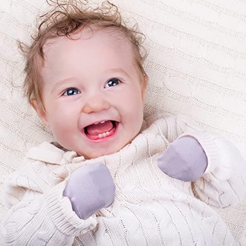 12 Pair Newborn Gloves for Boys Girls 0-6_months