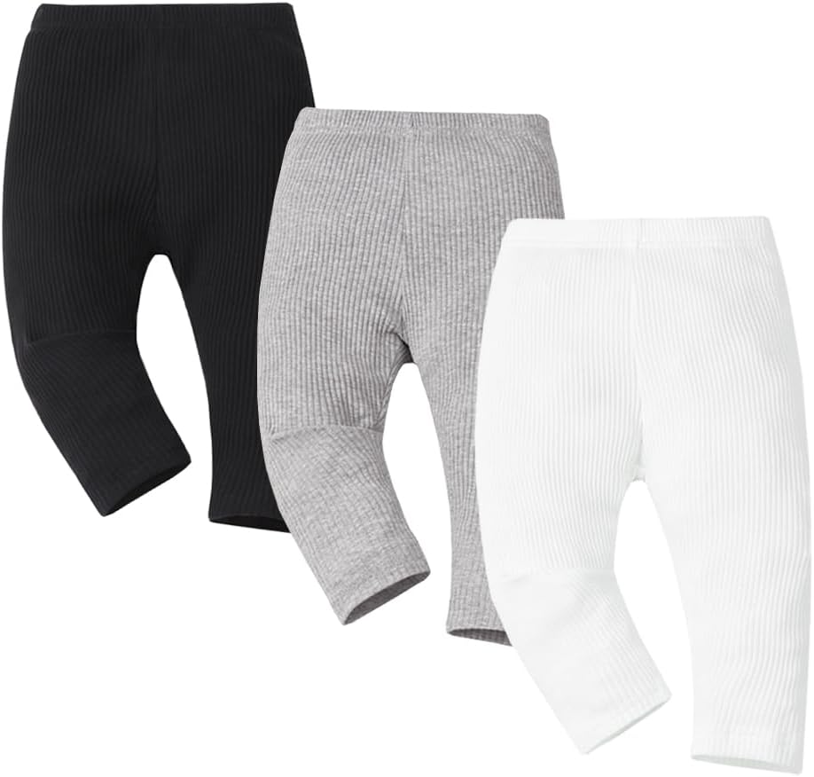 Bafeicao 3-Pack Newborn Baby Pants