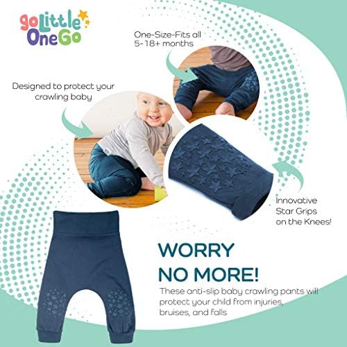 Anti-Slip Harem Pants for Crawling Babies