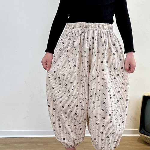 Cute Toddler Pants with Fun Floral Design