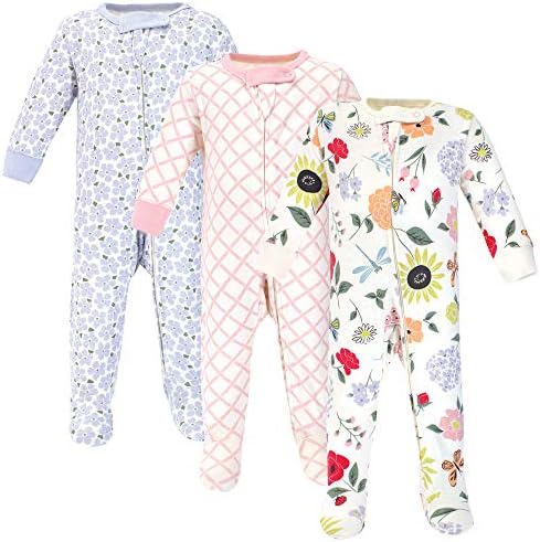 Touched by Nature Baby Girls Organic Cotton Sleep and Play