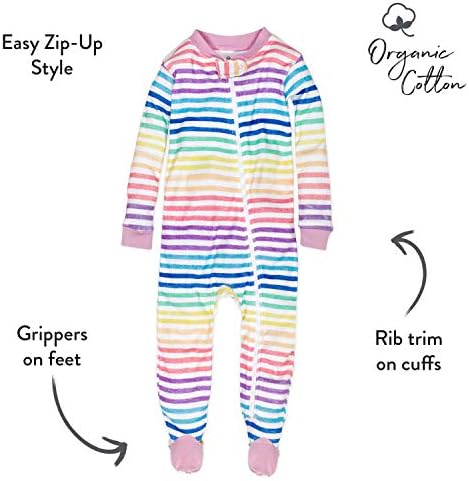 HonestBaby Organic Pjs for Baby Girls