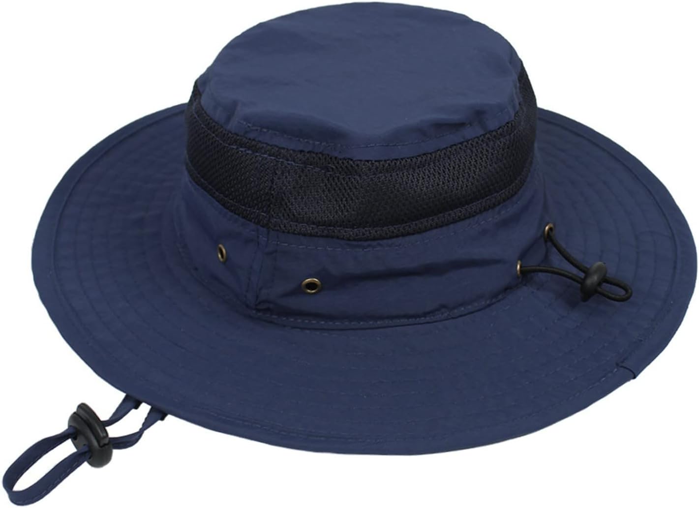 Kids Round Wide-Brim Adjustable Sun Hat Toddler