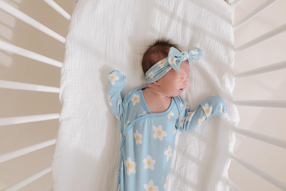 Copper Pearl Baby Gown - Soft Thermal Newborn Robe