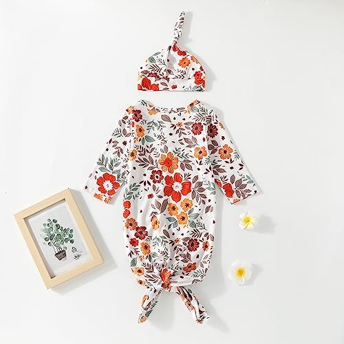 Soft Cotton DayNight Gown for Newborns