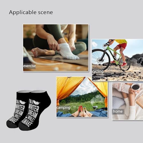 Im A Writers I Dreams While Awake Socks Meta Description
