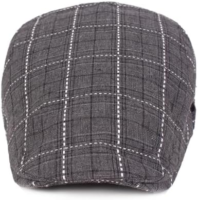 Mens Soft Suede Newsboy Cap