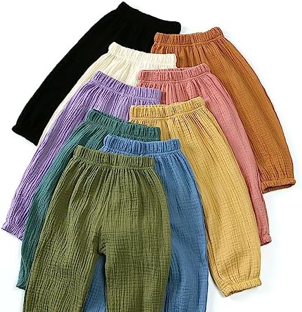 EISHOW Toddler Cotton Linen Trousers