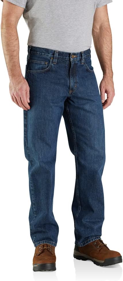 Carhartt Relaxed Fit 5-Pocket Jeans for Men
