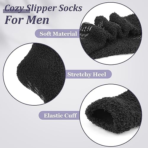 Mens Fuzzy Winter Socks