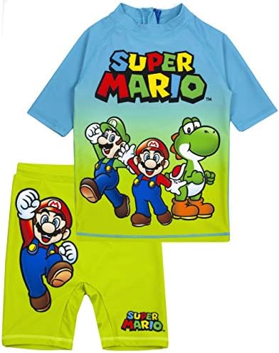 Super Mario Gaming SwimsuitBoys UV50