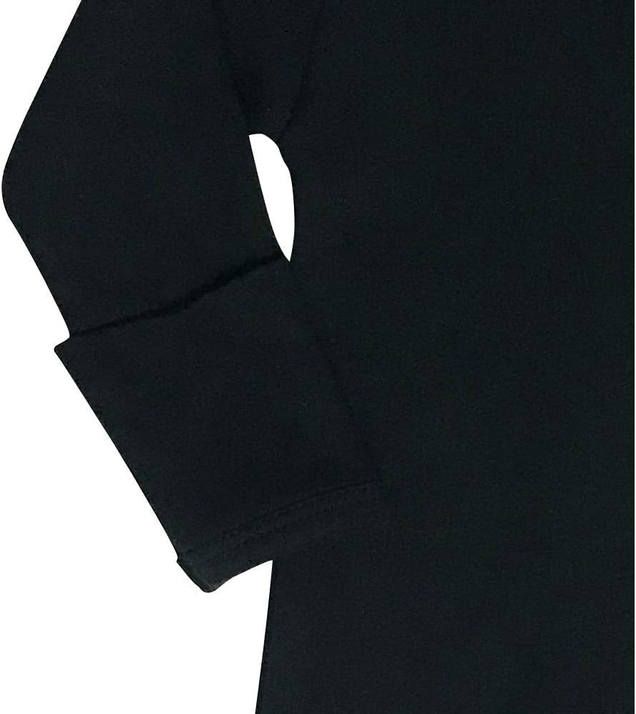 Adorable 2-Piece Long Sleeve Sleep Gown with Mitten Pockets