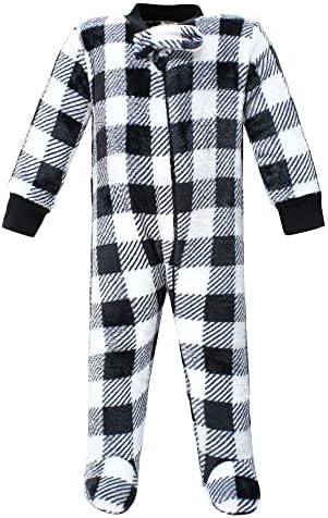 Hudson Baby Baby Girls Plush Sleep and Play Set - Two Blanket Sleepers