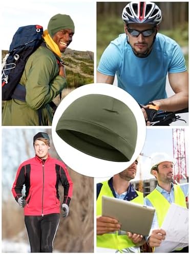 Syhood 4-Piece Skull Hats Men Women Kids Stretchy Comfy