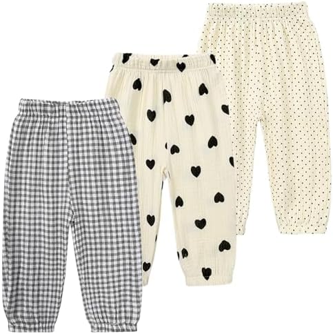 Easygou Kids Elastic Basic Harem Trousers