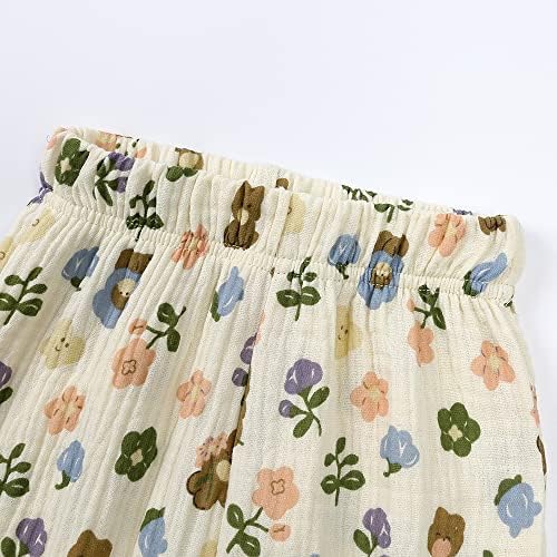 GFQLONG Toddler Girls 3-Piece Harem Pants