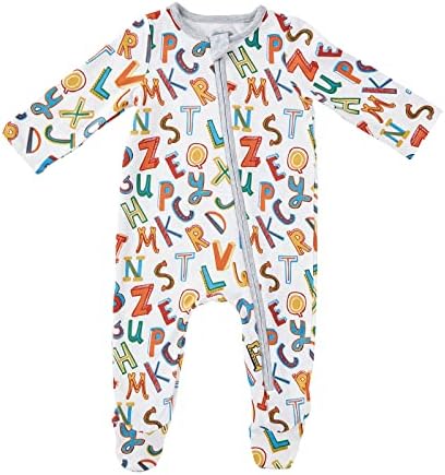Mud Pie Alphabet Pajamas for Baby Girls